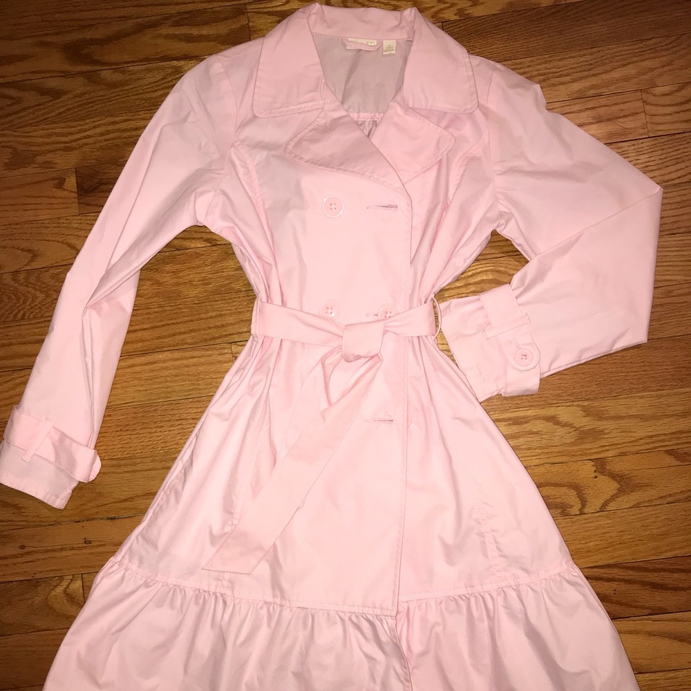 Girls sz 10/12 all-weather/water resistant trench